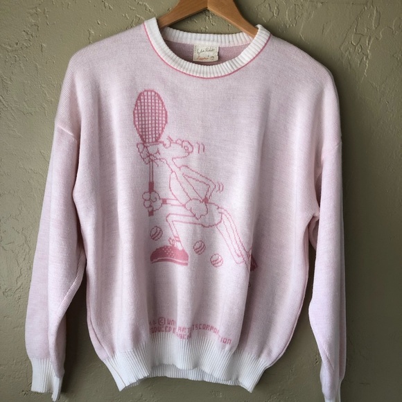 sweater pink panther